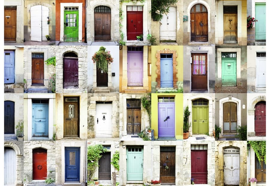 Beautiful Doors in the Provence Region of France
