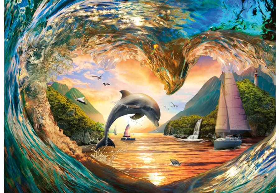 Sunset Splash