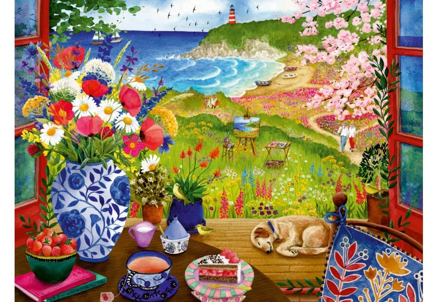 Seaside Window View