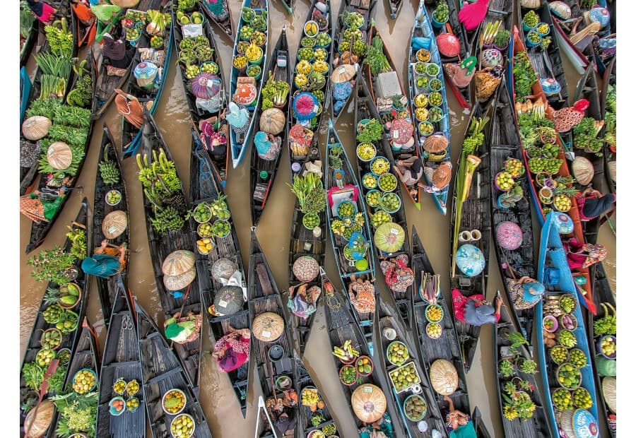 Floating Market, Indonesia