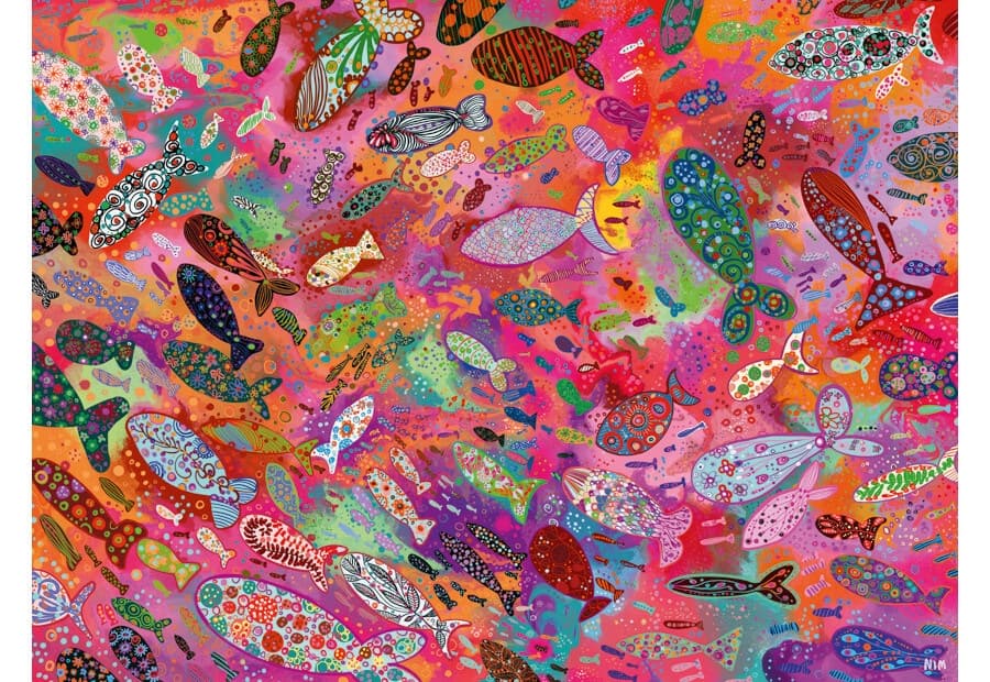 Fish in Fuchsia