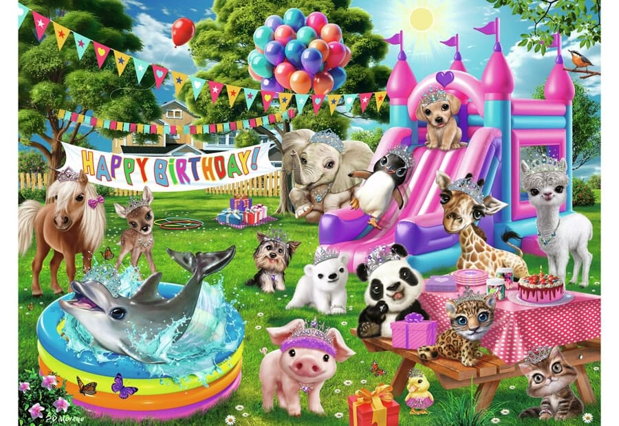 Tiara Birthday Party