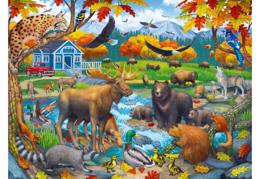 Wildlife Gathering