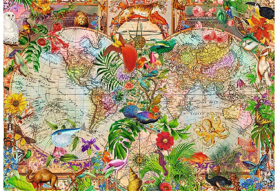 Antique World Map