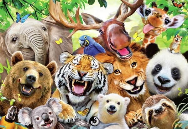 Wild Animal Selfie