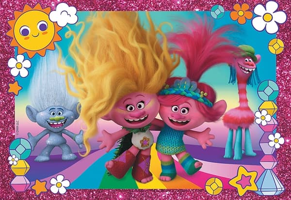 Shiny Trolls (Glitter)