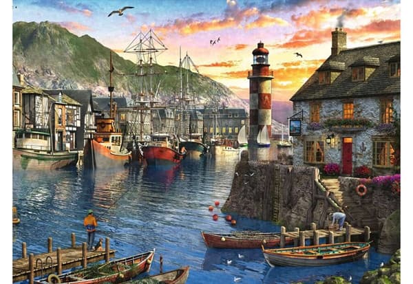 Sunrise at the Port