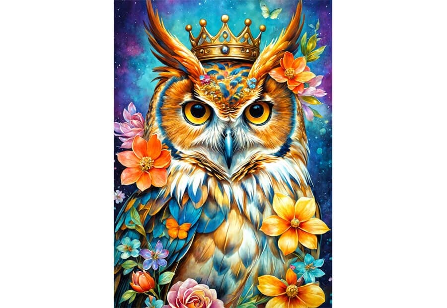 Floral Owl