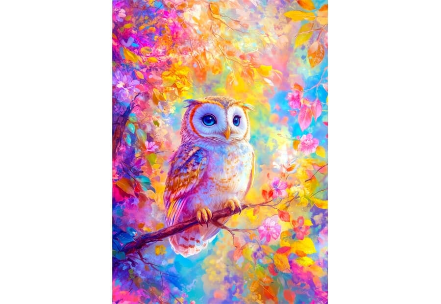 Pastel Owl