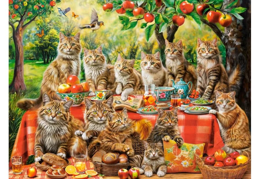 Cat Family Reunion