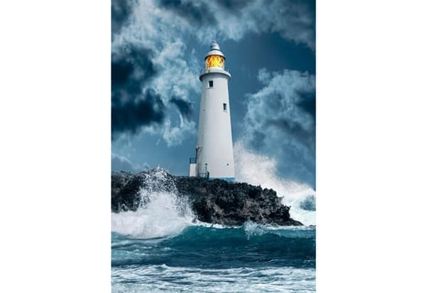 Lighthouse in the Storm