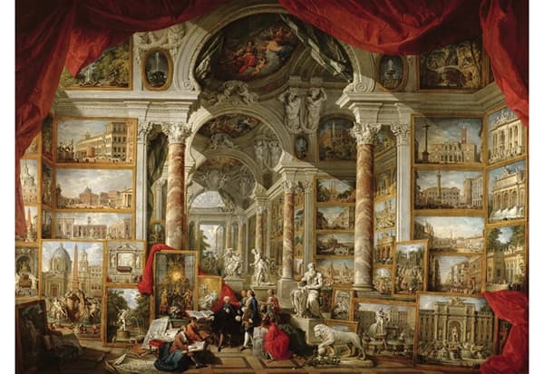Picture Gallery with Views of Modern Rome