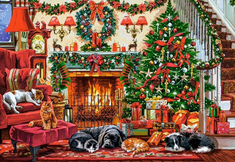 Cozy Fireplace