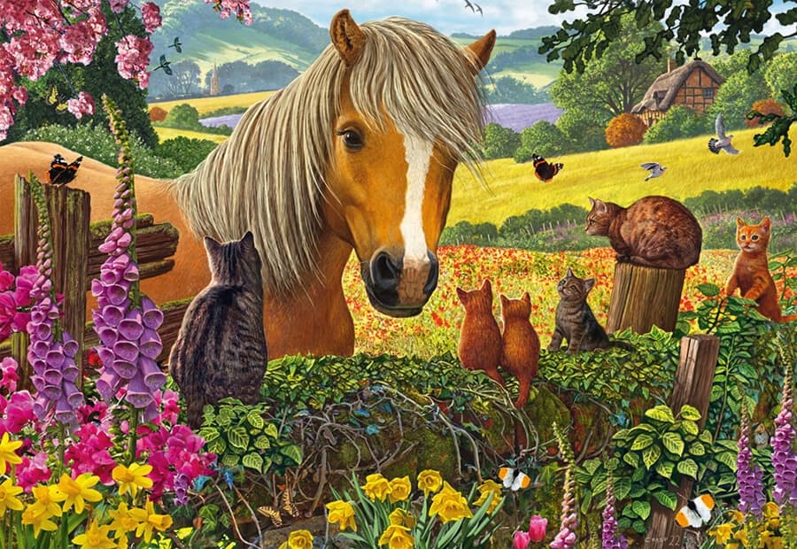 A Sweet Encounter in the Paddock