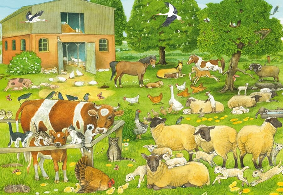 Animal Families on the Farm