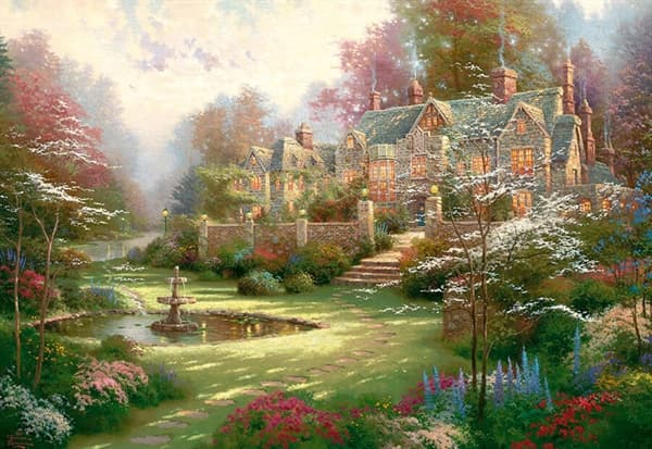 Gardens beyond Spring Lake