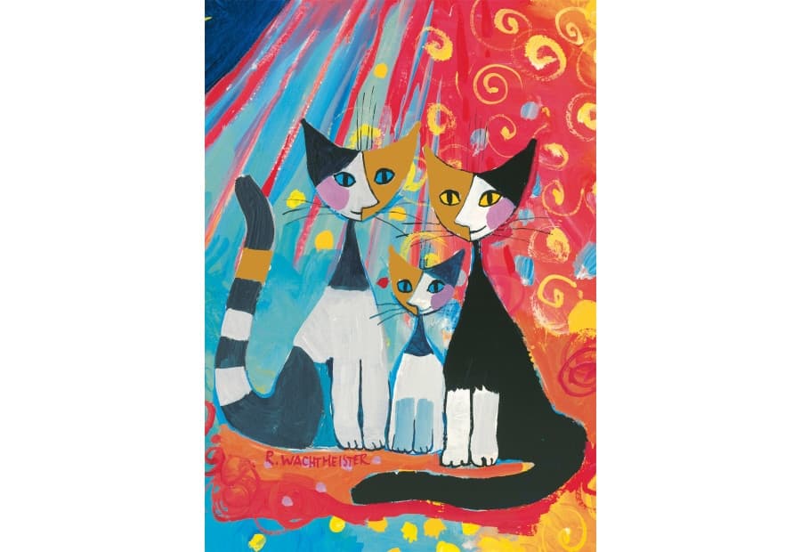 Happy Cat Family
