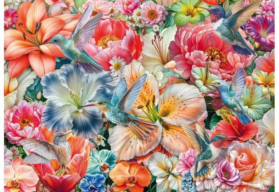 In Full Bloom (Hexagon)
