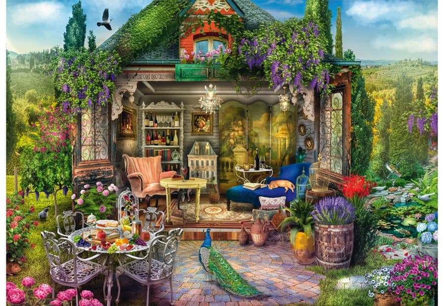 A Dream Garden Shed Among the Vineyards