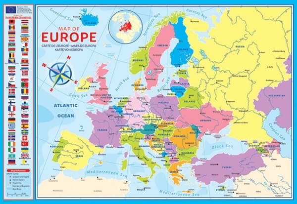 Map of Europe