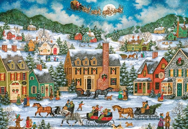 Christmas Eve Fly By