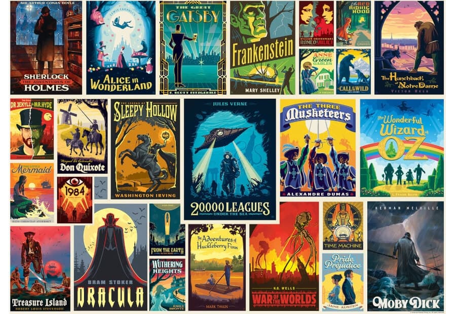 Vintage Posters - Literary Classics