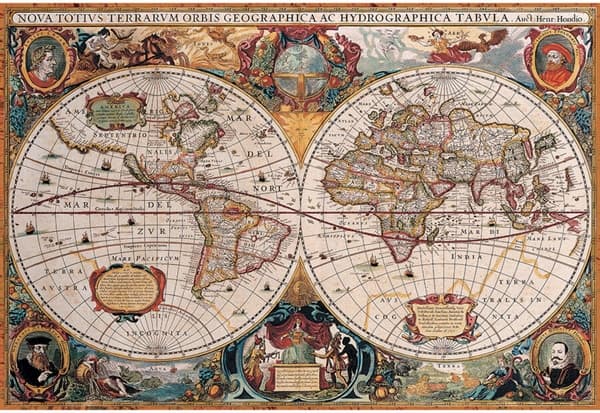 Antique World Map