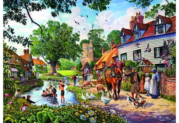 A Village in Summer