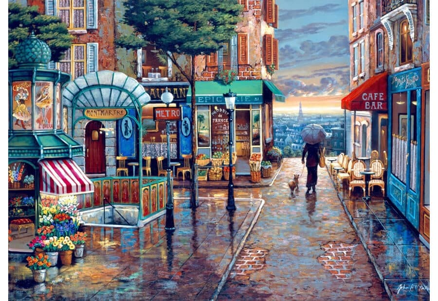 Rainy Day Stroll