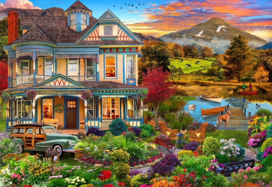 Garden Country Home