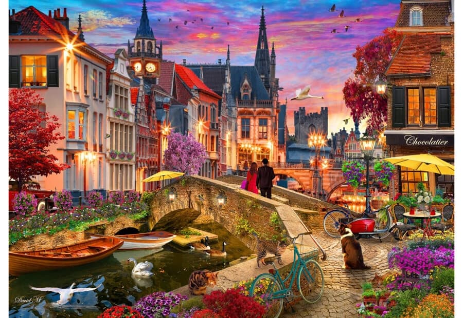 Evening on Canal
