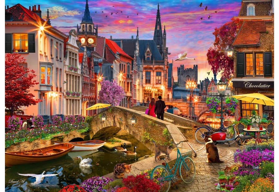 Evening on Canal