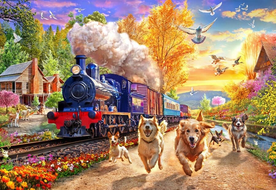 Following the Train