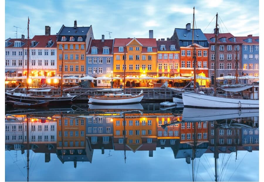 Nyhavn by Nightfall - Copenhagen