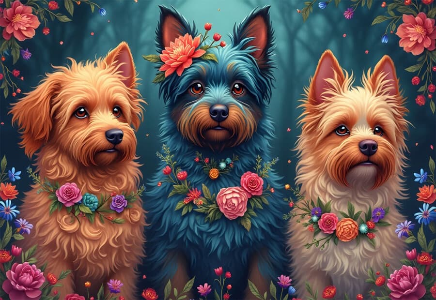 Dog Trio
