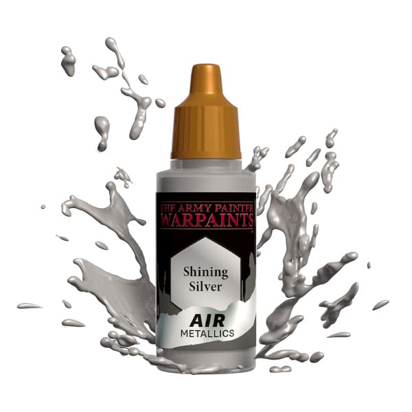 Army Painter Warpaints: Air Metallics - Shining Silver - AW1129