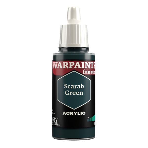 Army Painter Warpaints Fanatic: Acrylics - Scarab Green - WP3043