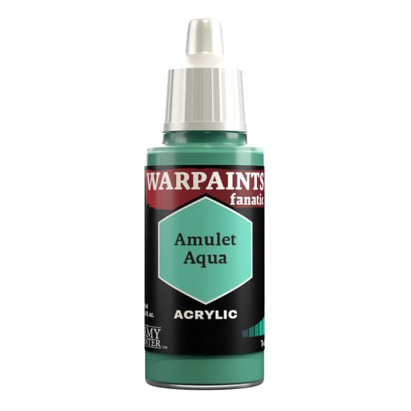 Army Painter Warpaints Fanatic: Acrylics - Amulet Aqua - WP3048