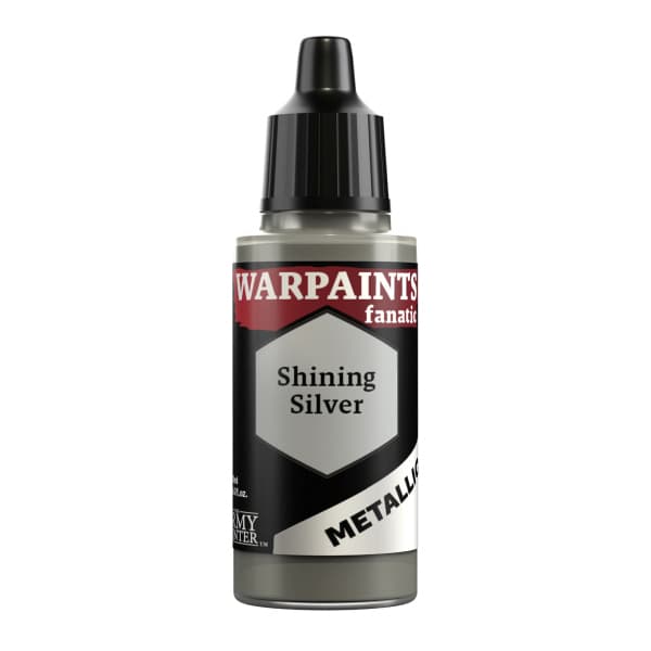 Army Painter Warpaints Fanatic: Metallics -  Shining Silver - WP3191