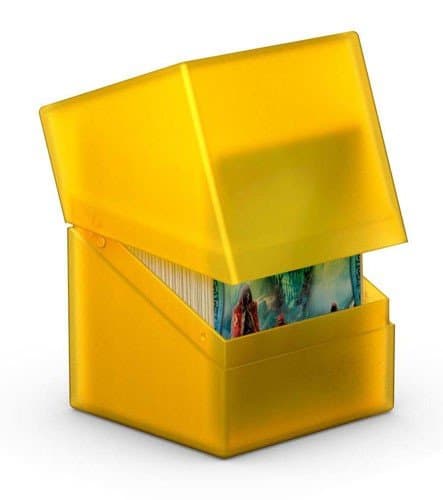 Ultimate Guard Boulder Deck Case (Deck Box) 100+ Standard Size Amber