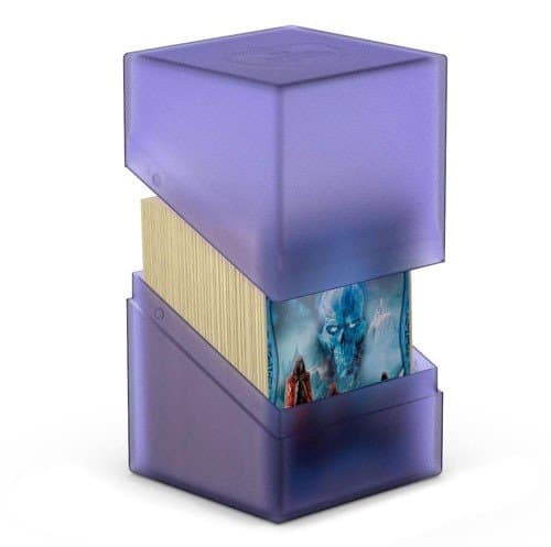 Ultimate Guard Boulder Deck Case (Deck Box) 100+ Standard Size Amethyst