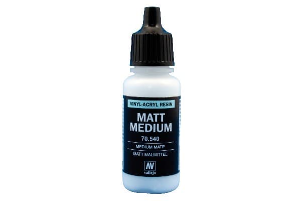 Vallejo Maling - Model Color: Medium - Matt Medium - 17ml