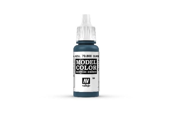 Vallejo Maling - Model Color: Gunmetal Blue - 17ml