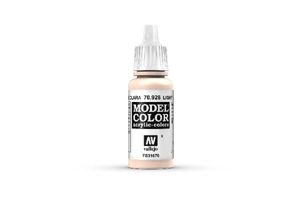Vallejo Maling - Model Color: Light Flesh - 17ml