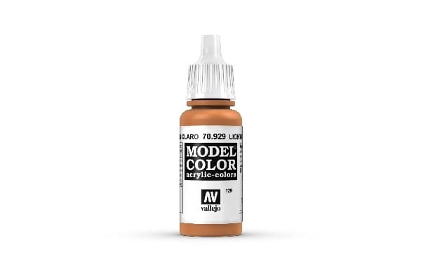 Vallejo Maling - Model Color: Light Brown - 17ml