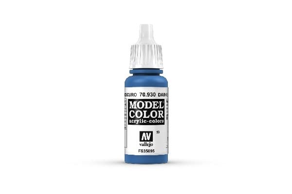 Vallejo Maling - Model Color: Dark Blue - 17ml