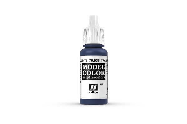 Vallejo Maling - Model Color: Transparent Blue - 17ml