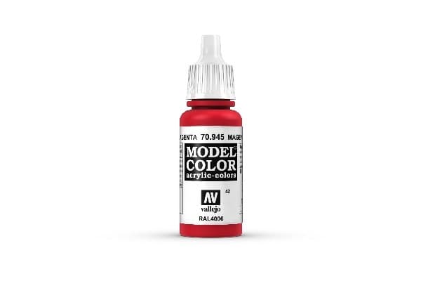 Vallejo Maling - Model Color: Magenta - 17ml