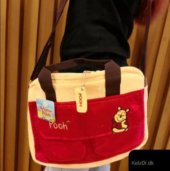 Disney - Winnie The Pooh - Pooh - Note Book - Messenger/Shoulder Bag/Taske - 30x35cm