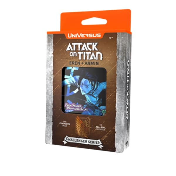 Universus (UFS) Card Game - Attack on Titan: Battle for Humanity - Challenger Series: Eren+Armin Deck